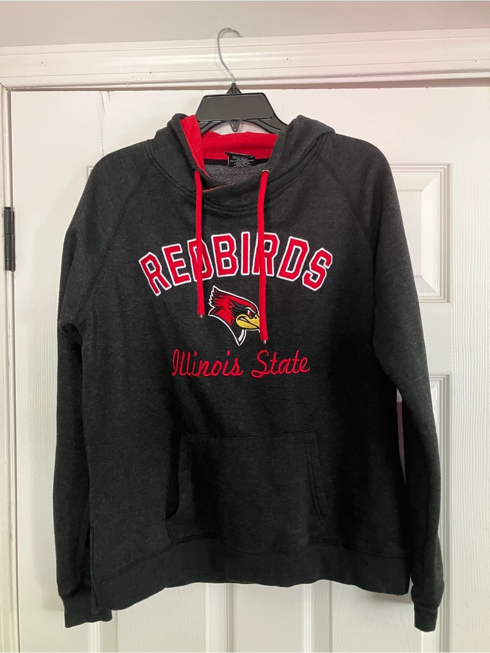 Illinois State Redbirds Colosseum Womens Size M Hooded Sweatshirt